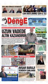 MANİSA'DA DENGE